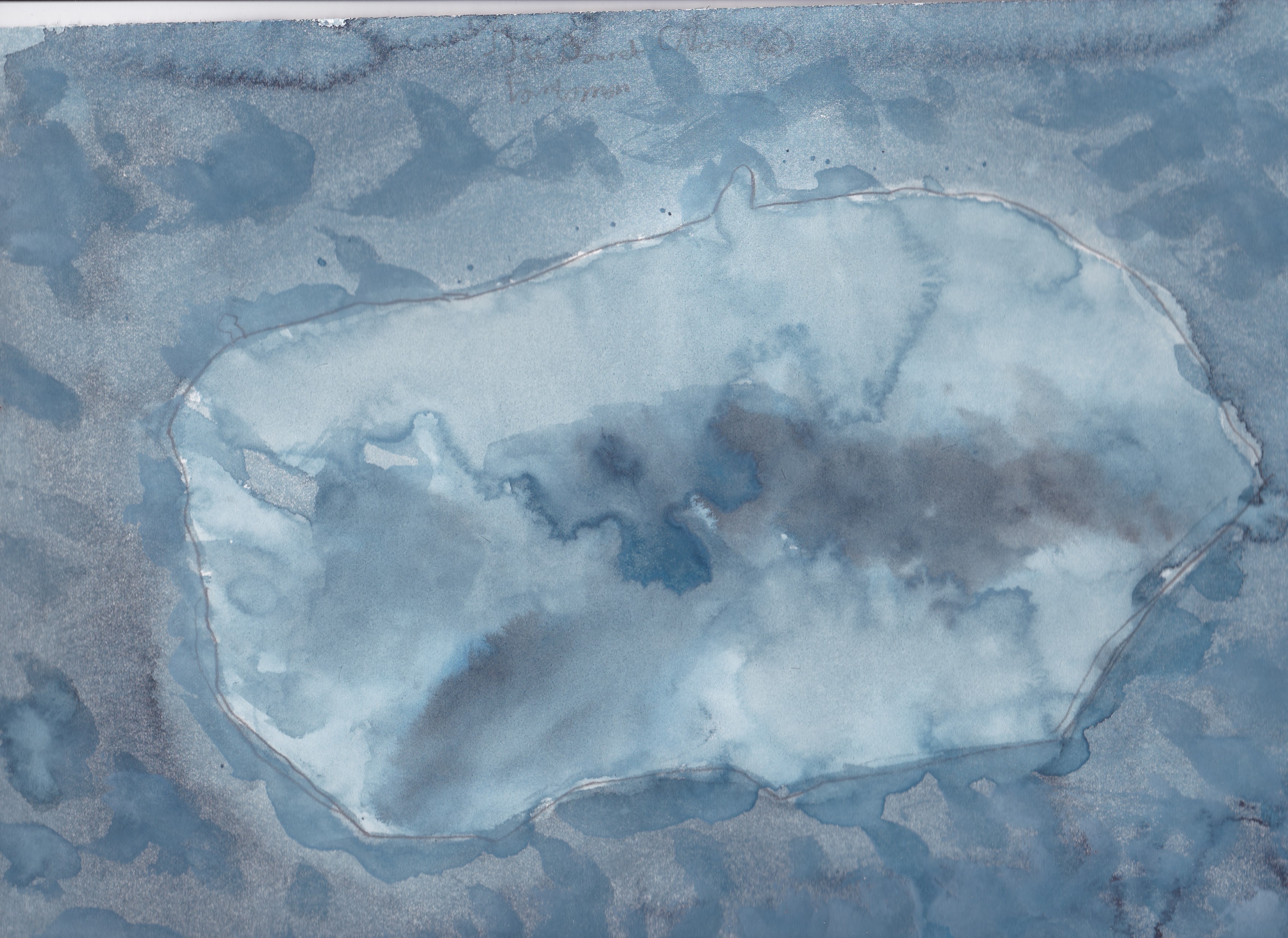 L'Ile Bouvet, petite île glacée de l'extrême sud de l'Atlantique, point le plus froid en été à cette latitude, recouverte par la neige à 93%